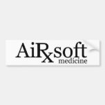 Airsoft Medicine Logo Bumper Sticker