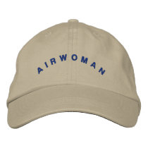 Airwoman Aviator Hat embroidered hats