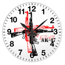 AK 47 WALL CLOCK