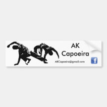 AK Capoeira Bumper stick Bumper Stickers