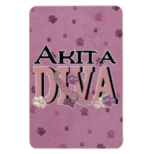 Akita DIVA Magnet