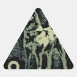 Akita Stamp Triangle Stickers