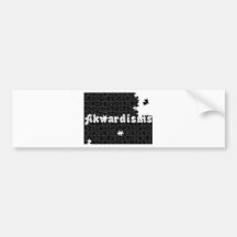 Akwardisms Bumper Stickers
