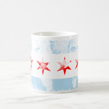 Al Capone Chicago Flag Coffee Mugs
