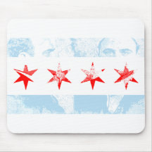 Al Capone Chicago Flag Mousepad
