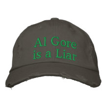 Al Gore is a LIAR Baseball Cap
