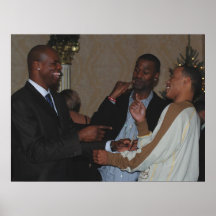 Al Harrington With Friends Print