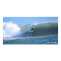 Ala Moana Tube Custom Photo Card