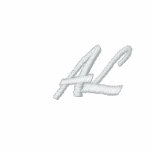 Alabama Abbreviation Embroidered Hoodie