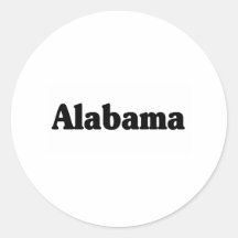 Alabama Classic Stickers