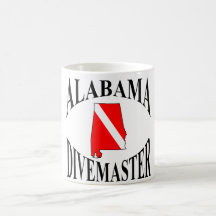 Alabama Divemaster Mug