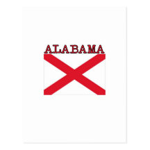 Alabama Flag Post Cards