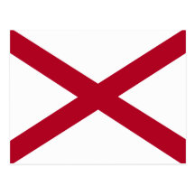 Alabama Flag Post Cards