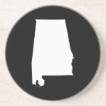 Alabama in White Coaster