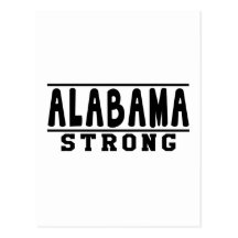 Alabama Strong Designs Postcards