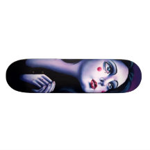 Alabaster Touch and an Arsenic Tongue Skateboard