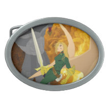 Alanna Sharpe Oval Belt Buckle