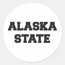 Alaska state stickers
