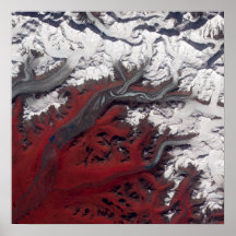 Alaska Susitna Glacier Print