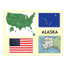 Alaska, USA Postcards