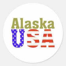 Alaska USA! Sticker