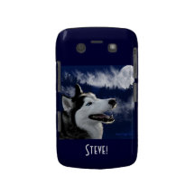 Alaskan Husky Blackberry Case-Mate Case
