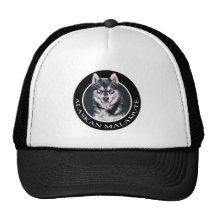 Alaskan Malamute 002 Mesh Hat