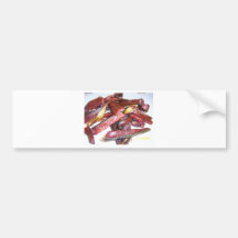 Alaskan Smoke Salmon Bumper Sticker