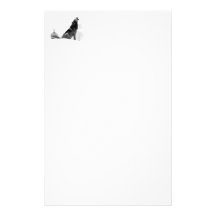 Alaskan Timber Wolf Stationery