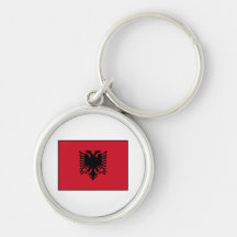 Albania - Albanian Flag Keychains