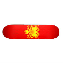 Albanian Golden Eagle Flag Skateboard Decks