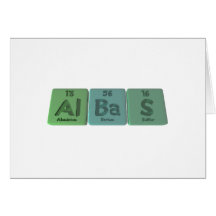 Albas-Al-Ba-S-Aluminium-Barium-Sulphur Card