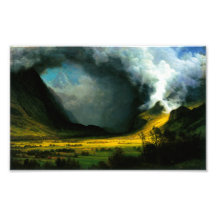 Albert Bierstadt Storm in The Mountains Print Photo Print