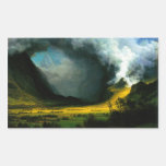 Albert Bierstadt Storm in The Mountains Stickers