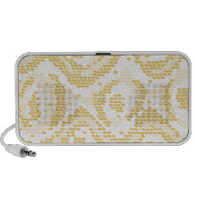 albino snake skin iPod speaker