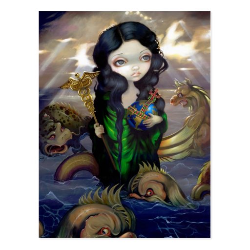 "Alchemical Seas" Postcard