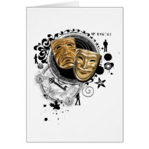 Alchemy of Acting Drama Masks Cards