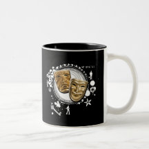 Alchemy of Acting Drama Masks Mugs