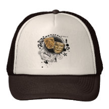 Alchemy of Acting Drama Masks Trucker Hat