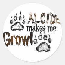 Alcide makes me growl sticker