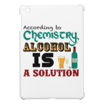 Alcohol is a Solution iPad Mini Covers