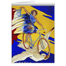 Alcyon Cycles - Vintage Bicycle Art Greeting Cards