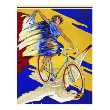Alcyon Cycles - Vintage Bicycle Art Postcard