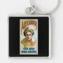 Alexander ~ Mentalist Physic Vintage Magic Act Keychain
