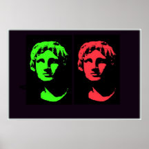 Alexander the Great Collage Posters