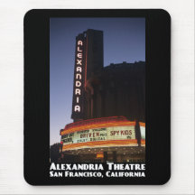 Alexandria Theatre, SF Mousepad