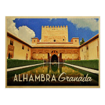 Alhambra Granada Spain Post Cards