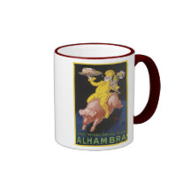 Alhambra Ham Flying Pig Ad Mug