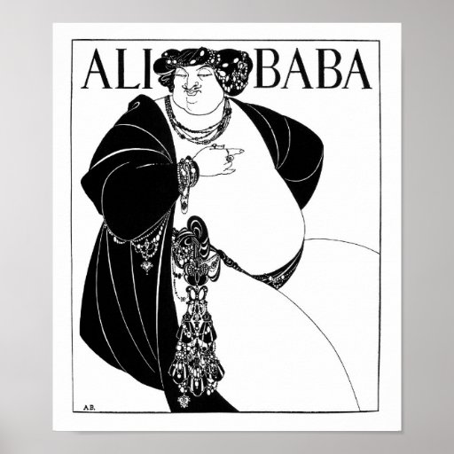 Ali Baba, Aubrey Beardsley Posters