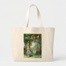 ALICE AND THE CHESHIRE CAT BAG